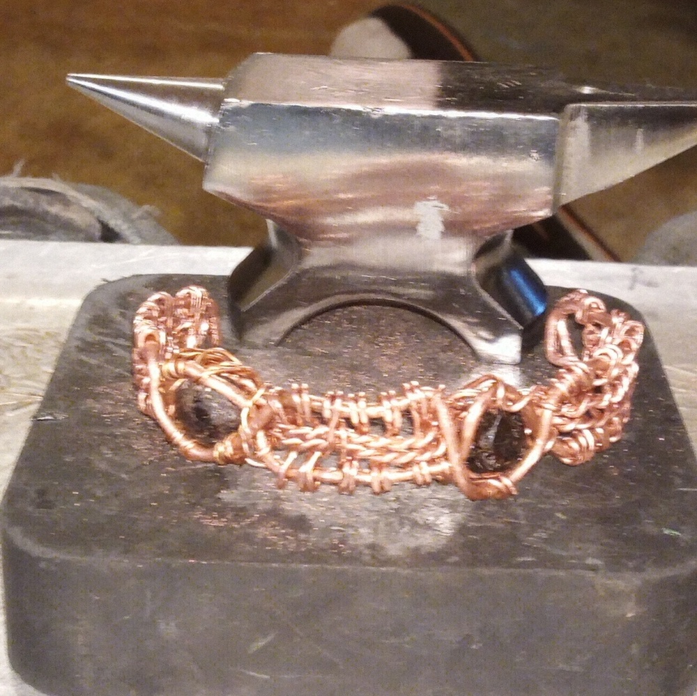 Coper bracelet